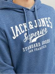 Jack&Jones Férfi sportfelső JJELOGO Regular Fit 12238250 Ensign Blue (Méret M)