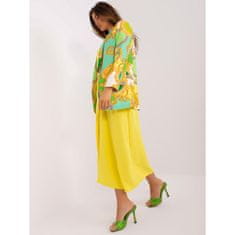 ITALY MODA Női kabát PHEIK zöld-sárga DHJ-MA-15621B.67_399566 XL
