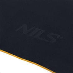 NILLS CAMP NCR12 fekete mikroszálas törölköző 180x100 cm 