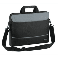 Targus TBT238EU laptop táska 39,6 cm (15.6") Fekete, Szürke (TBT238EU)
