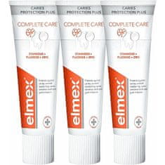 Elmex Fogkrém Caries Protection Plus Complete Care 3 x 75 ml