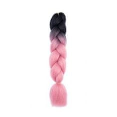 Carla Szintetikus hajfonatok Yulik rózsaszín-fekete 120 cm