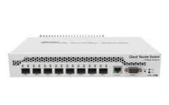 CRS309-1G-8S+IN 1x GLAN, 8x 10G SFP+, Dual Boot (SwitchOS, RouterOS L5)