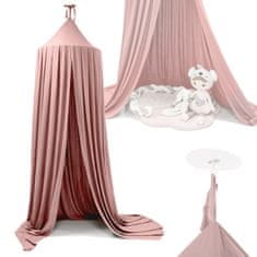 Aga Függő baldachin az ágy felett Rózsaszín