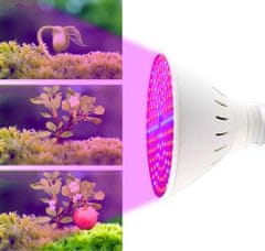 Gardlov LED lámpa növények termesztéséhez klipszel GROW 9,5 W Malatec 16348