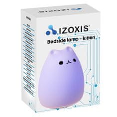 Izoxis Éjszakai RGB érintőlámpa Kitten USB 1200mAh ISO 15142 távirányítóval