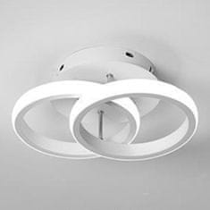 aptel Modern mennyezetre szerelhető LED lámpa 20W fehér 26cm-es körök