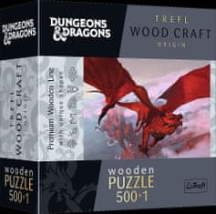 Trefl Wood Craft Origin Puzzle Dungeons&Dragons: Ancient Red Dragon 501 db