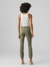 Vero Moda Női nadrág VMIVY Skinny Fit 10291832 Ivy Green (Méret XS/32)