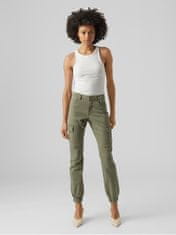 Vero Moda Női nadrág VMIVY Skinny Fit 10291832 Ivy Green (Méret XS/32)