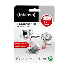 Intenso Pen Drive 32GB Cmobile Line Type-c USB 3.1 ezüst (3536480) (3536480)