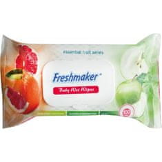 Freshmaker nedves törlőkendő gyümölcs 100 db klip (2 db)