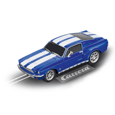 CARRERA GO!: Ford Mustang '67 - Racing Blue pályaautó 1/43 (20064146) (20064146)