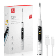Xiaomi Oclean X10 elektromos fogkefe szürke (6970810551938) (6970810551938)
