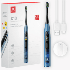 Xiaomi Oclean X10 elektromos fogkefe kék (Oclean X10 kék)