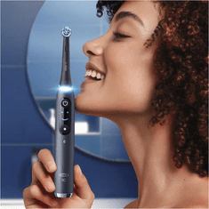 Oral-B iO 4210201363026 elektomos fogkefe Felnőtt Forgó fogkefe Fekete
