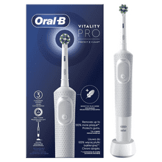 BRAUN Oral-B Vitality Pro Felnőtt Forgó-oszcilláló fogkefe Fehér (Oral-B Vitality PRO D103 White)