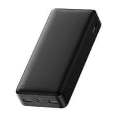 BASEUS Bipow Power Bank 20000mAh 2x USB / USB-C 15W, fekete