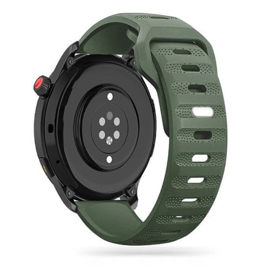 Tech-protect Iconband Line szíj Samsung Galaxy Watch 4 / 5 / 5 Pro / 6, army green