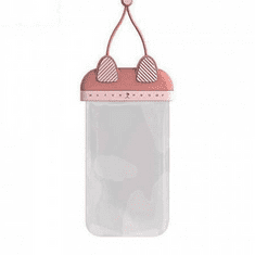 REMAX Cattie vízálló telefontartó rózsaszín (RT-W4 Pink) (RT-W4 Pink)