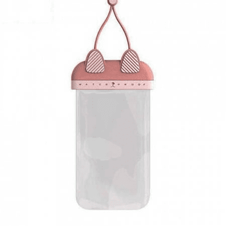REMAX Cattie vízálló telefontartó rózsaszín (RT-W4 Pink) (RT-W4 Pink)