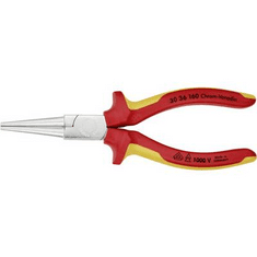 Knipex Kerekcsőrű fogó, VDE, DIN ISO 5745 szerint - 30 36 160 (30 36 160)