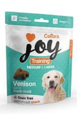 Calibra Joy Dog Training M&L Szarvashús és kacsa 300g