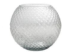 Diamond Gömb üveg kézzel készített d12x10cm