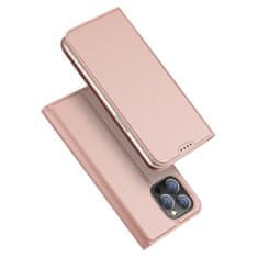 Dux Ducis Skin Pro könyv tok iPhone 15 Pro Max, rózsaszín