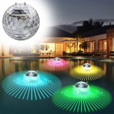 Cool Mango Napenergiával működő lebegő LED lámpa, medence világítás, többszínű vízvilágítás - Lightball