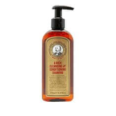 Védő hajsampon Ricki Hall`s Booze & Baccy (A Rich Cleansing & Conditioning Shampoo) 250 ml