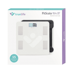 TrueLife FitScale W4 BT okosmérleg fehér (TLFSW4BT) (TLFSW4BT)