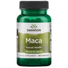 Swanson Maca (perui zsázsa), 500 mg, 60 kapszula