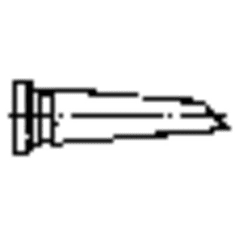 Weller LT-GW keskenyedő, egyoldalt csapott, lapos formájú pákahegy, forrasztóhegy 2.3 mm (54441099)