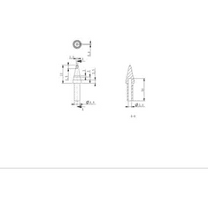 Toolcraft Forrasztó patron Véső forma HF-1,2MF Hegy méret 1.2 mm Csúcs hossza 17 mm Tartalom, tartalmi egységek rendelésenként 1 db (TO-4995402)