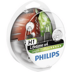 PHILIPS Longlife Ecovision H1 12 V P14.5s, átlátszó (36196430)
