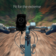 Spigen Univerzális, kerékpáros / biciklis tartó, 50 - 89 mm, kormányra szerelhető, 360°-ban forgatható, A250, fekete (sérült csomagolás) (RS91000SCS)
