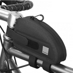 Univerzális, kerékpáros / biciklis tartó, táska, vázra szerelhető, vízálló, Sahoo 122035-S, fekete