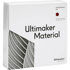 Ultimaker TPU - M0369 Red 750 - 215194 3D nyomtatószál közepesen rugalmas 2.85 mm Piros 750 g (TPU - M0369 Red 750 - 215194)