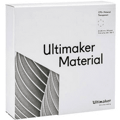 Ultimaker 1643 3D nyomtatószál CPE+ vegyileg ellenálló 2.85 mm Átlátszó 700 g (1643)