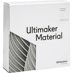 Ultimaker 3D nyomtatószál PC (polikarbonát) 2.85 mm Átlátszó 750 g (8718836374876)