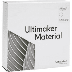 Ultimaker CPE - M0188 Transparent 750 - 201273 3D nyomtatószál CPE 2.85 mm Átlátszó 750 g (CPE - M0188 Transparent 750 - 201273)