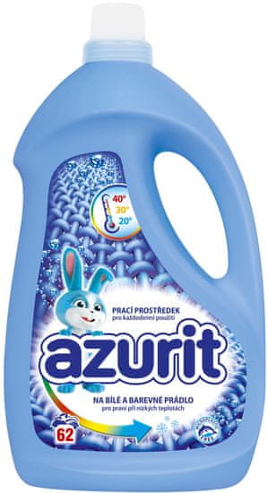Azurit Általános mosógél alacsony hőmérsékleten történő mosáshoz 62 mosás, 2,48 l