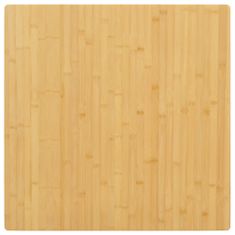 shumee bambusz asztallap 80 x 80 x 1,5 cm