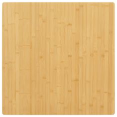 shumee bambusz asztallap 90 x 90 x 2,5 cm