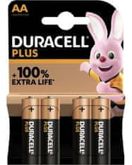Duracell Plus ceruza AA elem 4 darab