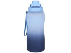 sarcia.eu Kék műanyag flakon szájrésszel 2,3 l
