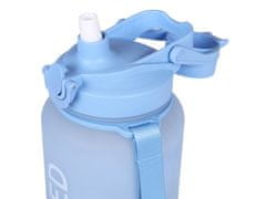 sarcia.eu Kék műanyag flakon szájrésszel 2,3 l