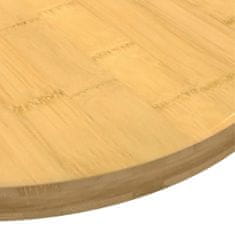 shumee bambusz asztallap Ø90 x 2,5 cm