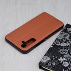 Techsuit View Case elegáns könyvtok Samsung Galaxy A54 telefonhoz KP27139 narancssárga